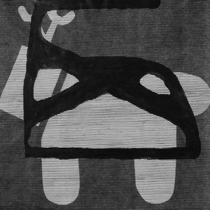 2012-Animal desconocido II, Monotipo sobre papel 45 x 48 cm