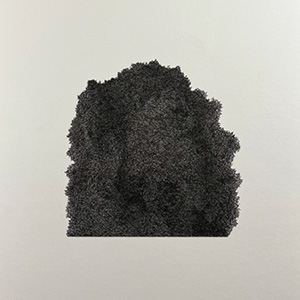 2020-180 MINUTOS, Tinta sobre papel. 50 x 35 cm