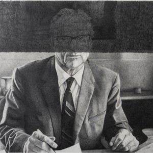 Opi, Grafito sobre papel, 112x76cm. 2018. US$900