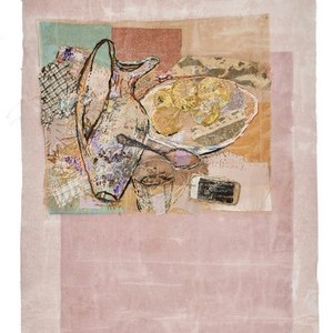 left behind, mixta-tela, 120 x 76 cm, 2020-2022