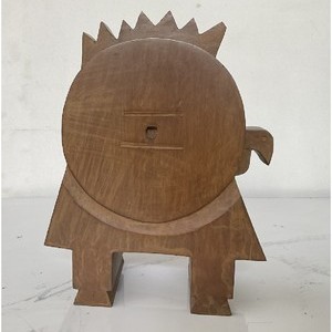 2025-Gallo niño, Escultura en bronce, 24.5 x 18 x 10 cm