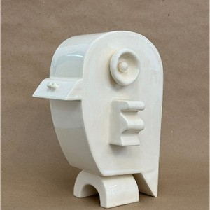 2024-Pájaros de nuevo mundo I, Cerámica Vidriada, 24 x 17 x 19 cm