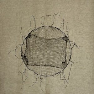 2025-Linea continua III, 67 x 63 cm, (triptico) 67 x 189 cm