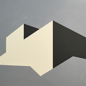 2024-¿Dónde está el pueblo? IV, Acrílico sobre tela 50 x 70 cm.