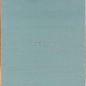 2022-IMPERCEPTIBLE AAB, Acrílico sobre tela 100 x 70 cm